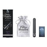 Вібратор Fifty Shades of Grey чорний, 18 х 2.8 см, фото 2