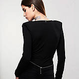 Кольє-нашийник із ланцюжком Bijoux Indiscrets, срібне, 59 см, фото 4