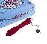 Вібратор Versailles ZALO Marie, червоний, фото 2