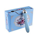 Вібратор Versailles ZALO Marie, блакитний, фото 3