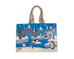 Набір для творчості "Пінгвіни" на 36 предметів, синій