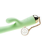 Вібратор вагінально-кліторальний ZALO Ichigo, м'ятний, фото 5