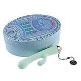 Вібратор вагінально-кліторальний ZALO Ichigo, м'ятний, фото 7