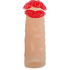 Подовжувальна реалістична насадка на пеніс