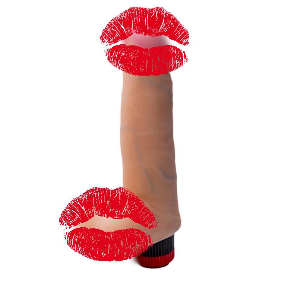 Вібратор-реалістик із кібершкіри Egzo Lollipop, фото 1