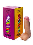 Вібратор-реалістик із кібершкіри Egzo Lollipop, фото 5
