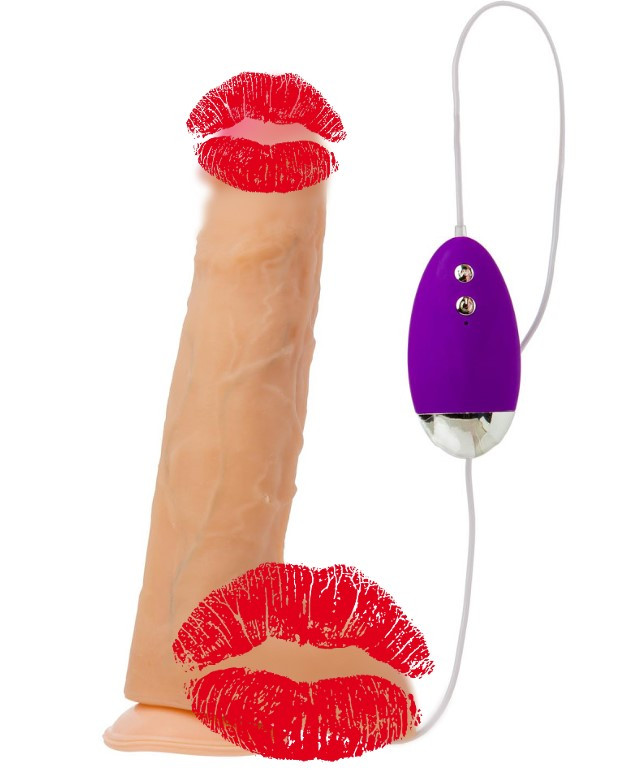 Вібратор на присоску EROGEN Ciberscin EGZO 25 см х 5,5 см, фото 1