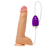 Вібратор на присоску EROGEN Ciberscin EGZO 25 см х 5,5 см, фото 2