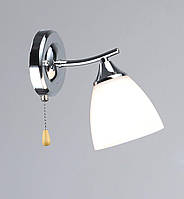 Бра настінне на 1 плафон VALESO K2313/1W, хромовий (E27)