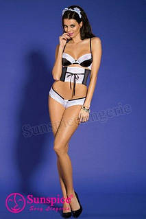 Костюм сексі гірськичної, 4 предмети, розмір XL (маломмірний, на розмір L)