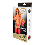 Пояс для панчіх Guilty Pleasure, датекс, червоний, розмір S, фото 2