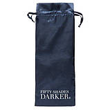 Вібратор Fifty Shades Darker для точки G, синій, 25 х 3.5 см, фото 7