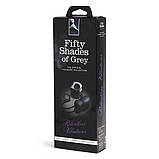 Віброяйцо з пультом Fifty Shades Of Grey, чорне, 20.3 х 3.2 см, фото 2