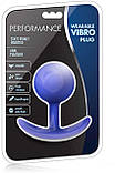 Анальний лаг PERFORMANCE WEARABLE VIBRA PLUG INDIGO, фото 2