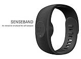 Браслет чорний з Bluetooth SENSEBAND, фото 6