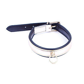 Нашийник шкіра з кільцем Голландії ручна робота