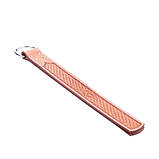 Шлепалка-ремінь беж подвійна Голландія ручна робота, фото 3