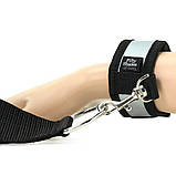 Хрестоподібна ремінна система Fifty Shades of Grey для фіксації до ліжка, чорна, фото 5