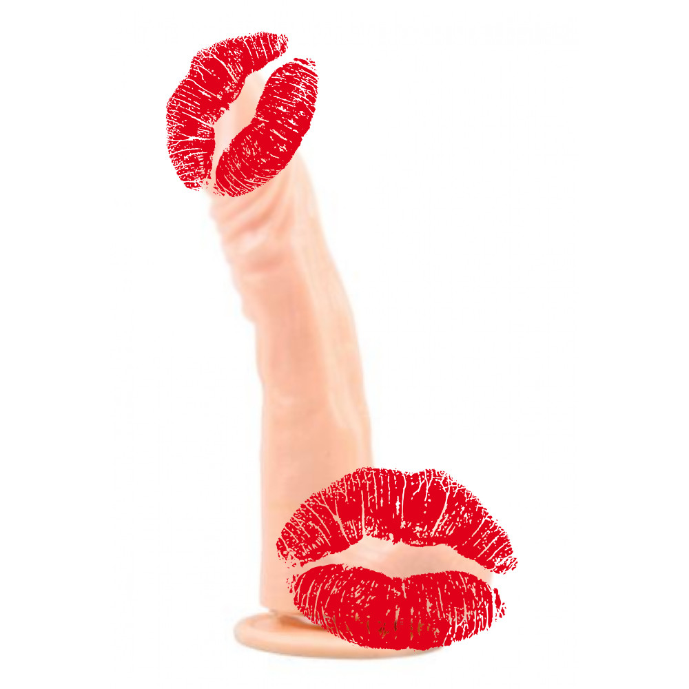 Фалоїмітатор на присоску з мошок Chisa James Deen бежевий, 21.5 х 4 см, фото 1