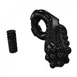 Ерекційне кільце з вібрацією від Bathmate Tickle зі знімною вібропулею, фото 2