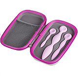 Набір вагінальних тренажерів Femintimate Intimrelax рожевий, 3 шт., фото 3