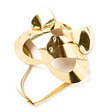 Маска-Кошка шкіряна, Голландія золота глянсова, фото 3