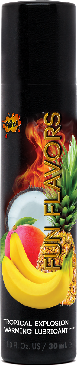Лубрикант 4 в 1 Wet Fun Tropical Explosion (мультифрукт), 30 мл, фото 1