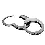 Наручники розбірні метал Roomfun Black, фото 2