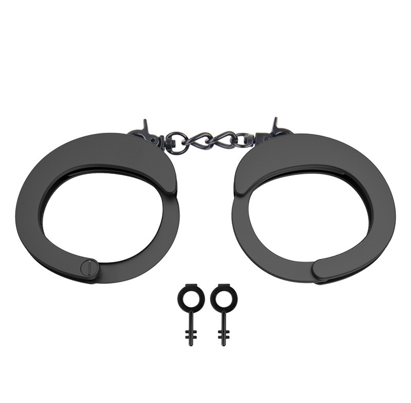 Наручники розбірні матові Black Roomfun, фото 1