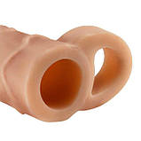 Реалістична подовжувальна насадка на член, фото 4