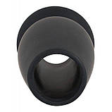 Анальний корок тунель Orion Lust Tunnel Plug XL, силіконовий, чорний, 13 х 5.9 см, фото 4