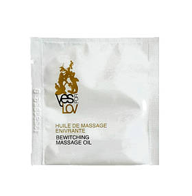 Пробник Масажна олія YESforLOV Чарівний аромат, 3 мл