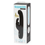 Вібратор-кролик Lovehoney чорний, 24.1 х 3.4 см, фото 2