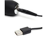 Вібратор-кролик Lovehoney чорний, 24.1 х 3.4 см, фото 5