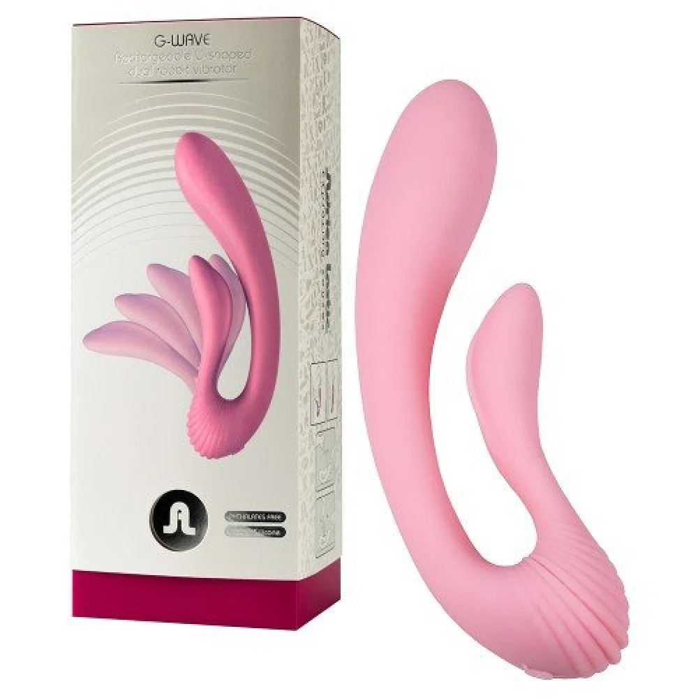 Вібратор-кролик Adrien Lastic G-Wave для точки G, 18 х 3.2 см, фото 1