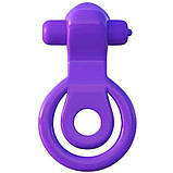 Ерекційне віброкольцо Pipedream Fantasy фіолетове, 4 х 1.5 см, фото 3