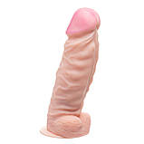 Фалоїмітатор EGZO ГІГАНТ на присоску 24 х 7,6 см, фото 4