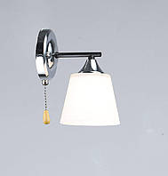 Бра настінне на 1 плафон VALESO K2311/1W, чорний/хром (E27)