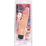 Гнучкий реалістичний вібратор 19 см. 4 см-діаметр, фото 4