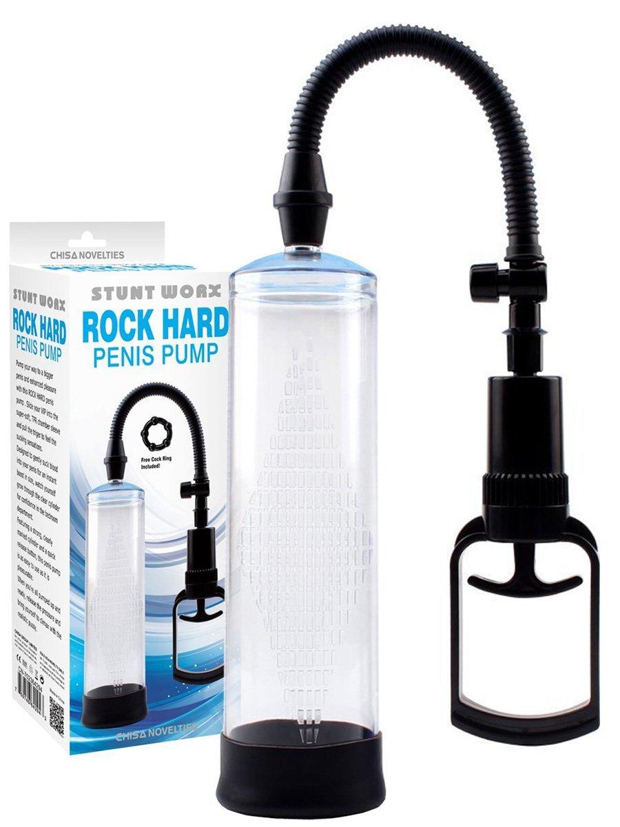 Помпа ручна вакуумна Rock Hard Penis Pump, 21.5 см х | 6 см, фото 1