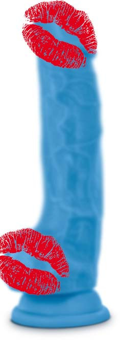 Фалоїмітатор NEO 7.5INCH DUAL DENSITY COCK W. BALLS, фото 1