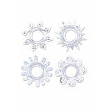 Рельєфне рекційне кільце прозоре, 1 шт., фото 2