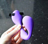 Вібратор у трусики Adrien Lastic Mr.Hook з пультом, фіолетовий, 12 х 2.1 см, фото 5