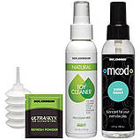 Страпон Doc Johnson Vac-U-Lock - Crystal Jellies Set, фото 5