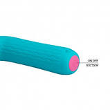 Вакуумний стимулятор блакитний, фото 3