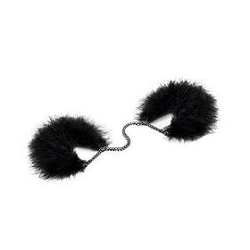 Наручники з пір'ям Bijoux Indiscret чорні, OS