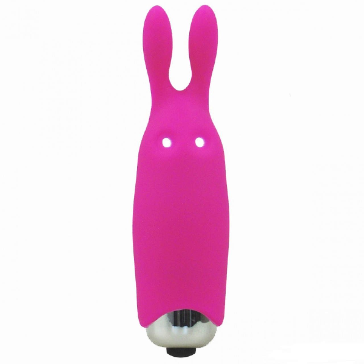 Мінівібратор Adrien Lastic Rabbit рожевий, 8.5 х 2.3 см, фото 1
