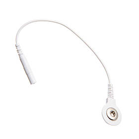 Перехідник для електро стимулятора, білий, 24 см