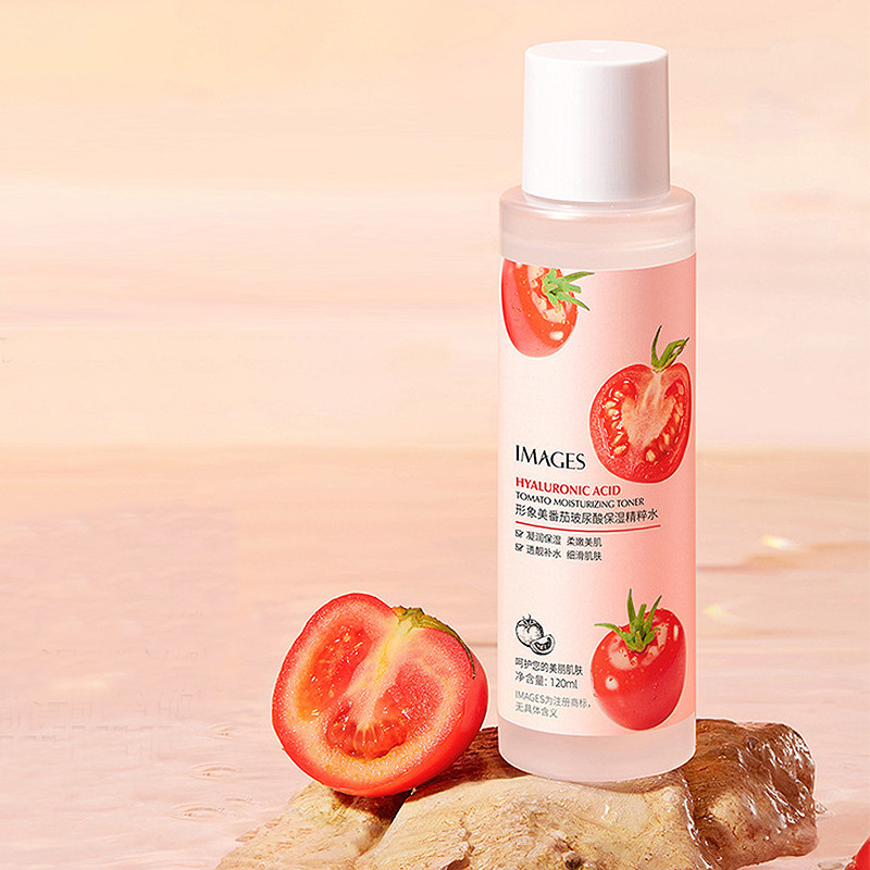 Томатний зволожувальний тонер для обличчя з гіалуроновою кислотою Images, 120 мл, фото 1