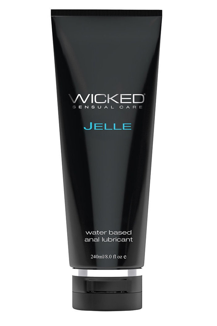 Лубрикант анальний Wicked Jelle на водній основі, 240 мл, фото 1